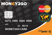 Money2Go Prepaid MasterCard